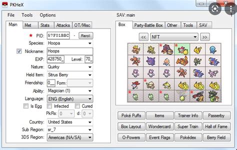 If a Pokemon was found that makes Mirage Island appear, you can select and right click it to view it. . Pokehex download